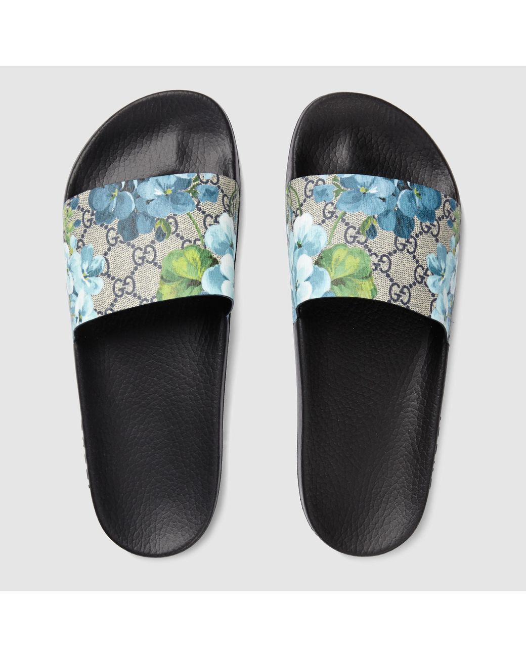 Gucci slides top women blue
